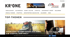 Desktop Screenshot of kr-one.de